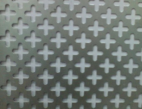 Cross Hole Perforated Metal Mesh